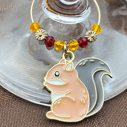 Thanksgiving Wine Charms