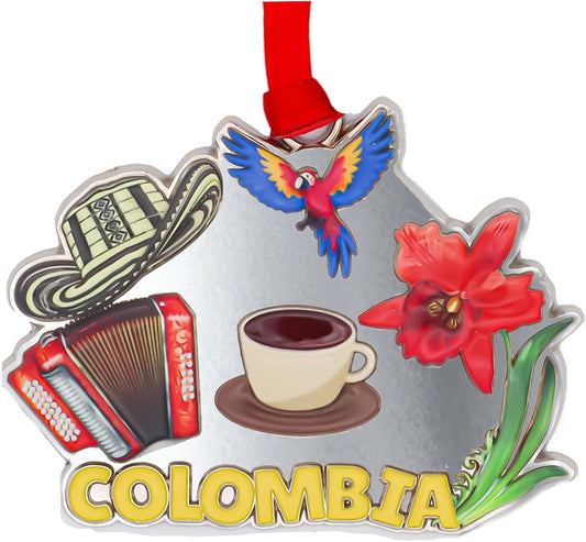 Colombia Christmas Ornament