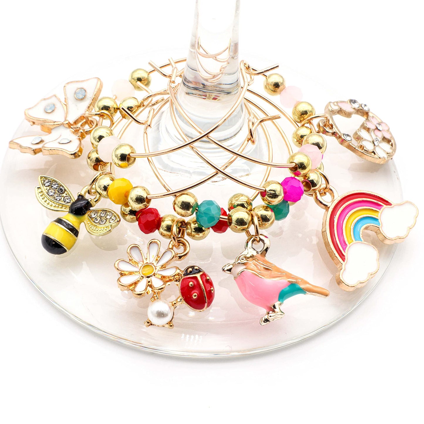 Spring Wine Charms
